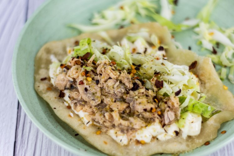 Salmon Taco